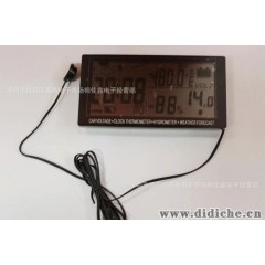 五合一汽车温度电压计 日历湿度计 电子钟  汽车温度计EC60