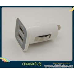 【工厂直销】 广州车充/5V3.1Ausb汽车充电器 IPAD充电器