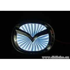 本田奔驰丰田防水灯标车标3D车标灯背景灯改装 尾标灯 汽车装饰灯
