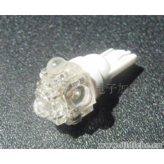 【批发选购】供应LED汽车灯-T10-5LED车灯 仪表灯 小灯