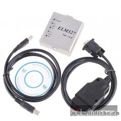 ELM327|铝壳USB|1.5V汽车检测仪