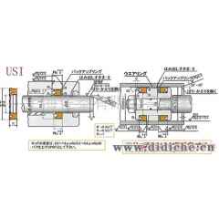 日本（NOKUSI型活塞杆和活塞通用密封件